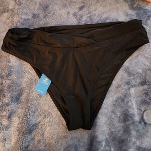 Cupshe Black Bikini Bottoms